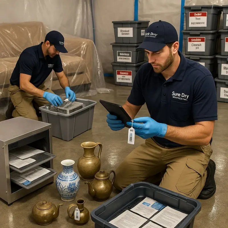 Content Protection and Restoration process in Eleanor, WV