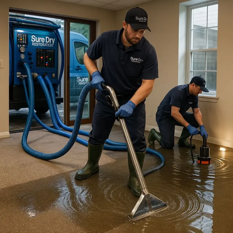 Water Extraction and Removal process in Eleanor, WV